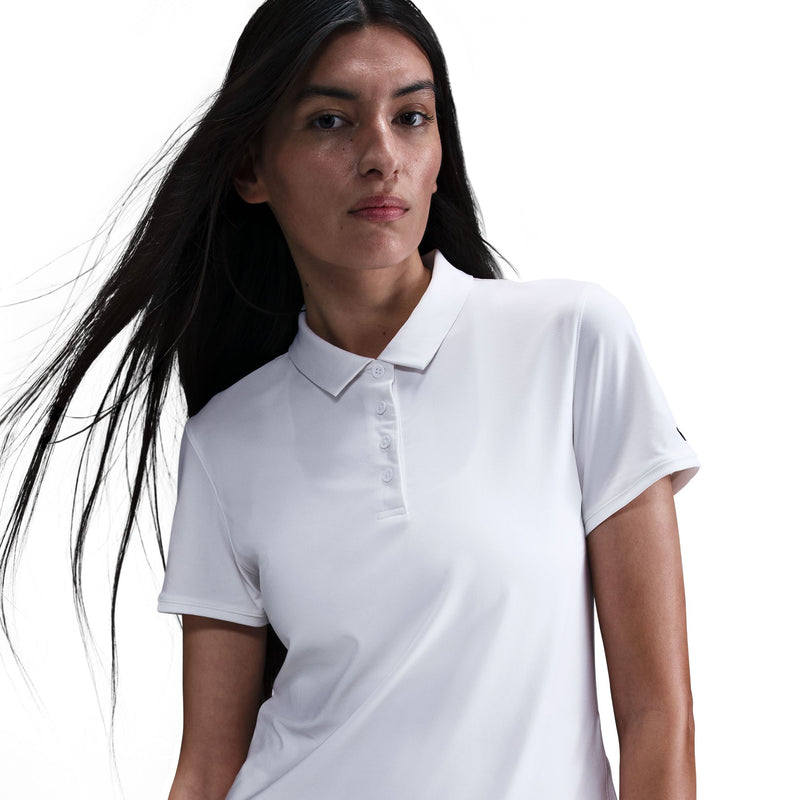 Women's Nike Victory Dri-Fit Golf Polo - 100 - WHITE/BLACK