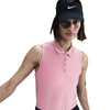 Women's Nike Victory Dri-Fit Sleeveless Polo - 699 - ELEMENTAL PINK