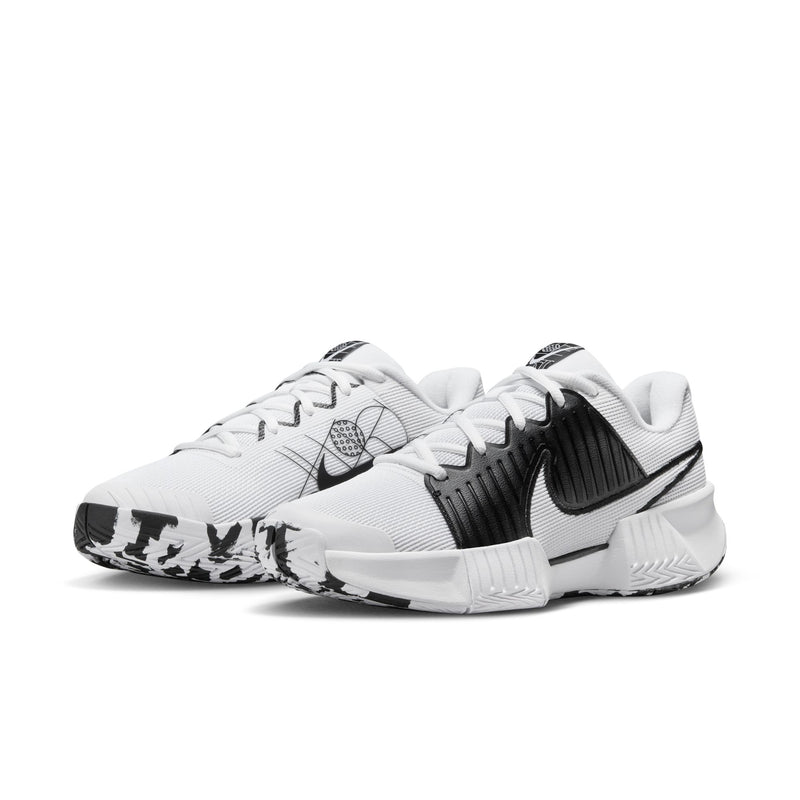 Women's Nike Zoom Challenge Pickleball Shoe - 100 - WHITE/BLACK