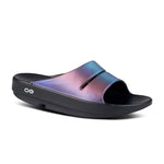 Women's OOFOS OOahh Luxe Slide - MIDNIGHT