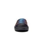 Women's OOFOS OOahh Luxe Slide - MIDNIGHT