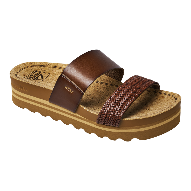 Women's Reef Cushion Vista Hi Sandal - CHOCOLAT