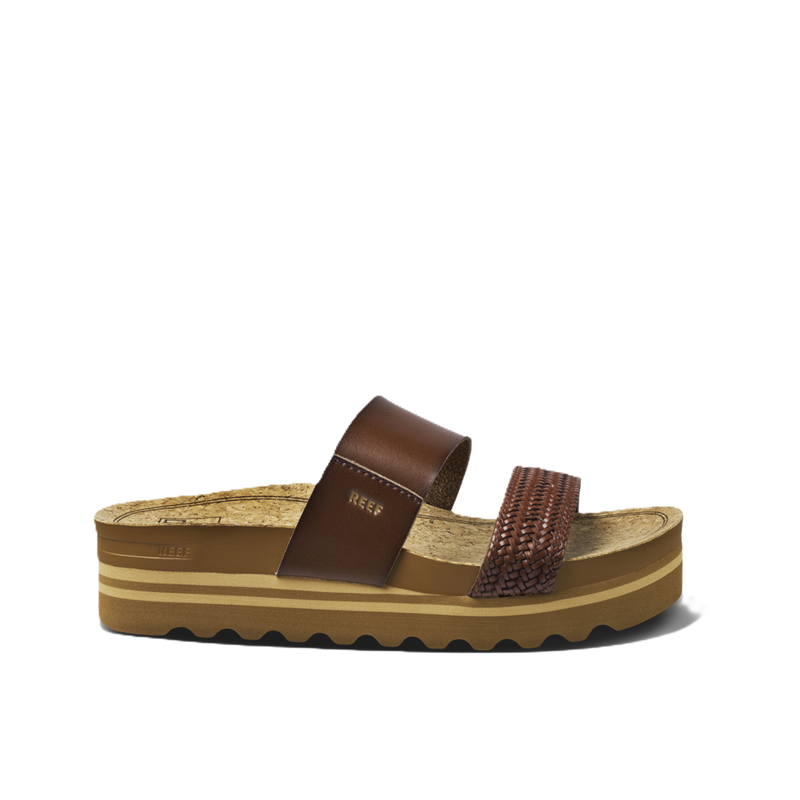 Women's Reef Cushion Vista Hi Sandal - CHOCOLAT