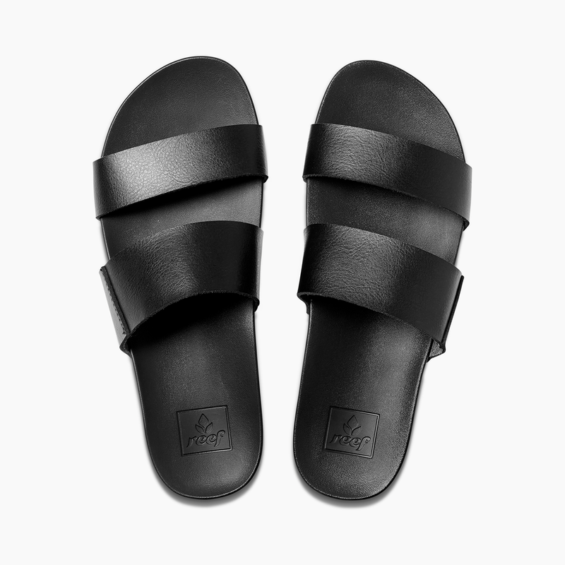 Women's Reef Cushion Vista Sandal - BLACK