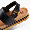 Women's Reef Vista Hi Buckle Sandal - BLKTAN