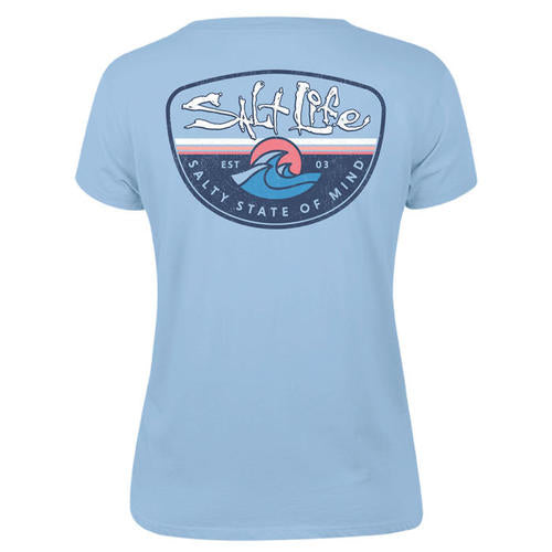 Women's Salt Life Daily Wave T-Shirt - GLABL-BL