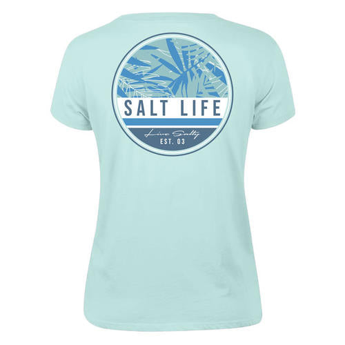 Women's Salt Life Fanfare T-Shirt - SOOTHING