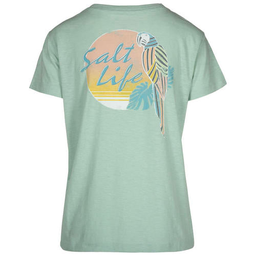 Women's Salt Life Polly In Paradise T-Shirt - MINT