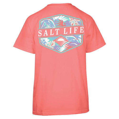 Women's Salt Life Retro Tropical T-Shirt - OCECO-CO