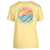 Women's Salt Life Sunrise To Sunset T-Shirt - YELLOW