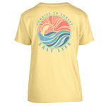 Women's Salt Life Sunrise To Sunset T-Shirt - YELLOW