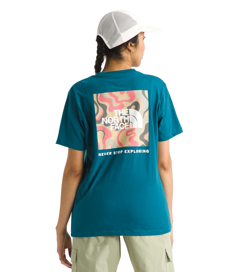 Women's The North Face Box NSE T-Shirt - O0XBLUEM