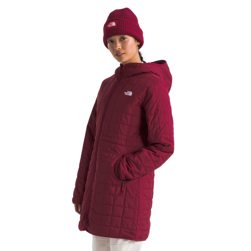 Women's The North Face Junction Insulated Parka - 1IX - BEETROOT