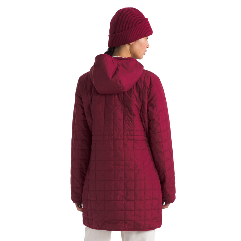 Women's The North Face Junction Insulated Parka - 1IX - BEETROOT