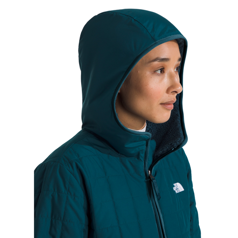 Women's The North Face Junction Insulated Parka - 1NO - MIDNIGHT PETROL