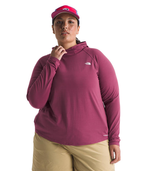 Women's The North Face Plus Adventure Sun Hoodie - 6EO-BERR