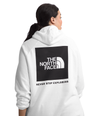 Women's The North Face Plus Box NSE Hoodie - LA9WHITE