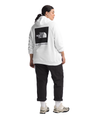 Women's The North Face Plus Box NSE Hoodie - LA9WHITE