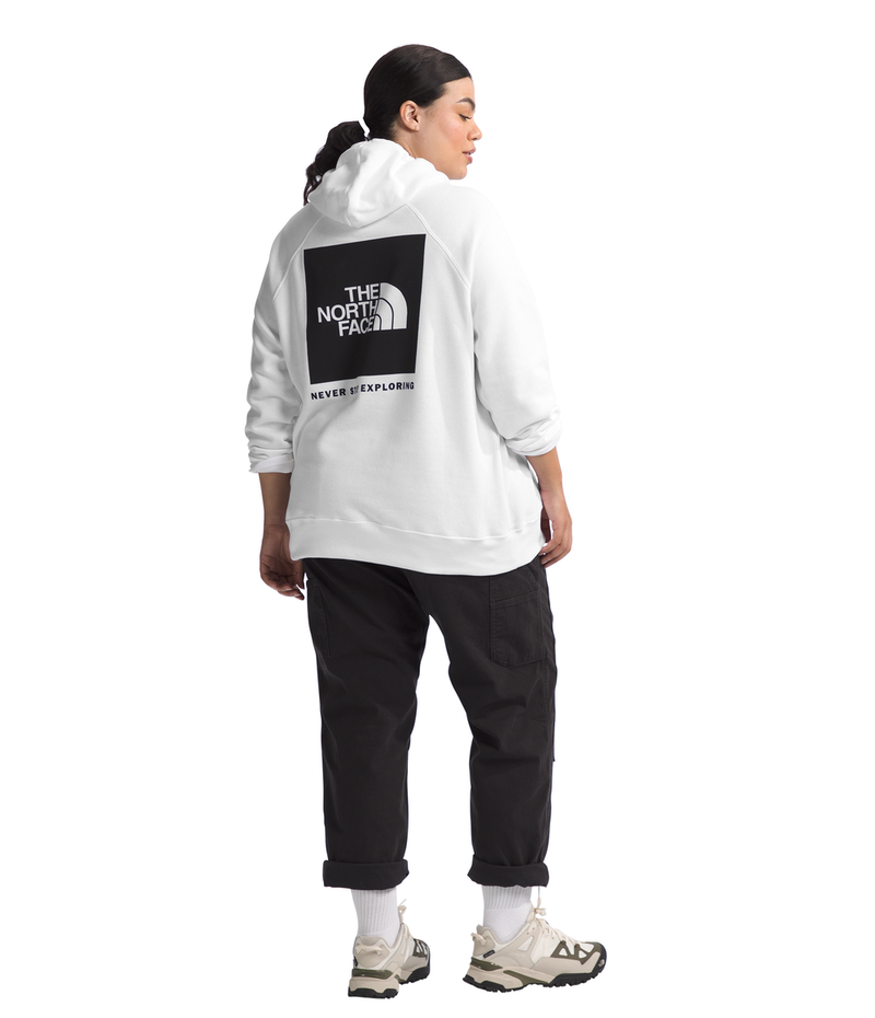 Women's The North Face Plus Box NSE Hoodie - LA9WHITE