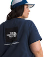 Women's The North Face Plus Box NSE T-Shirt - 8K2-NAVY