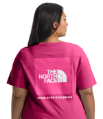 Women's The North Face Plus Box NSE T-Shirt - PYIBLACK