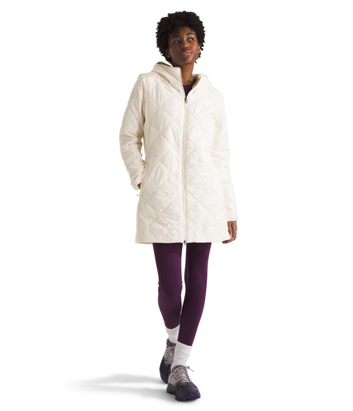 Women's The North Face Shady Glade Insulated Parka - QLI - WHITE DUNE