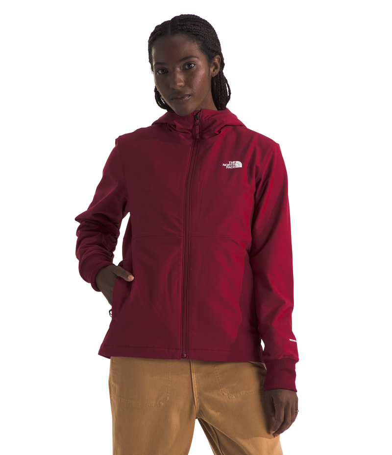 Women's The North Face Shelbe Raschel Hoodie - 1IX - BEETROOT