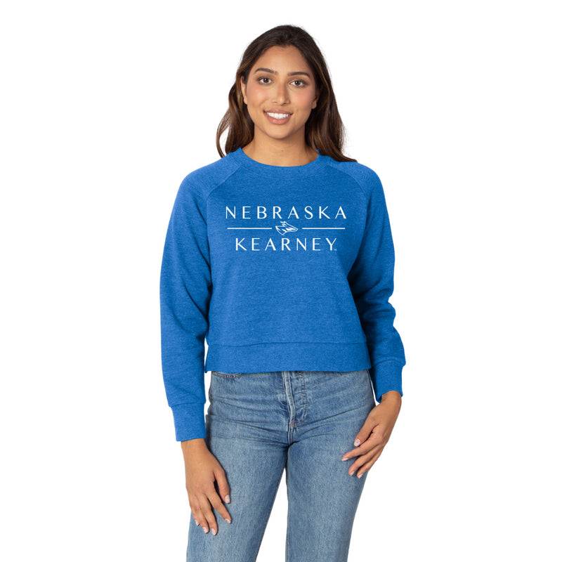 Women's UNK Lopers Boxy Pullover Crew - ROYA-UNK