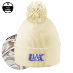 Women's UNK Lopers Monroe Pom Beanie - CRM