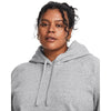 Women's Uder Armour Plus Rival Fleece Hoodie - 011 - MEDIUM GREY