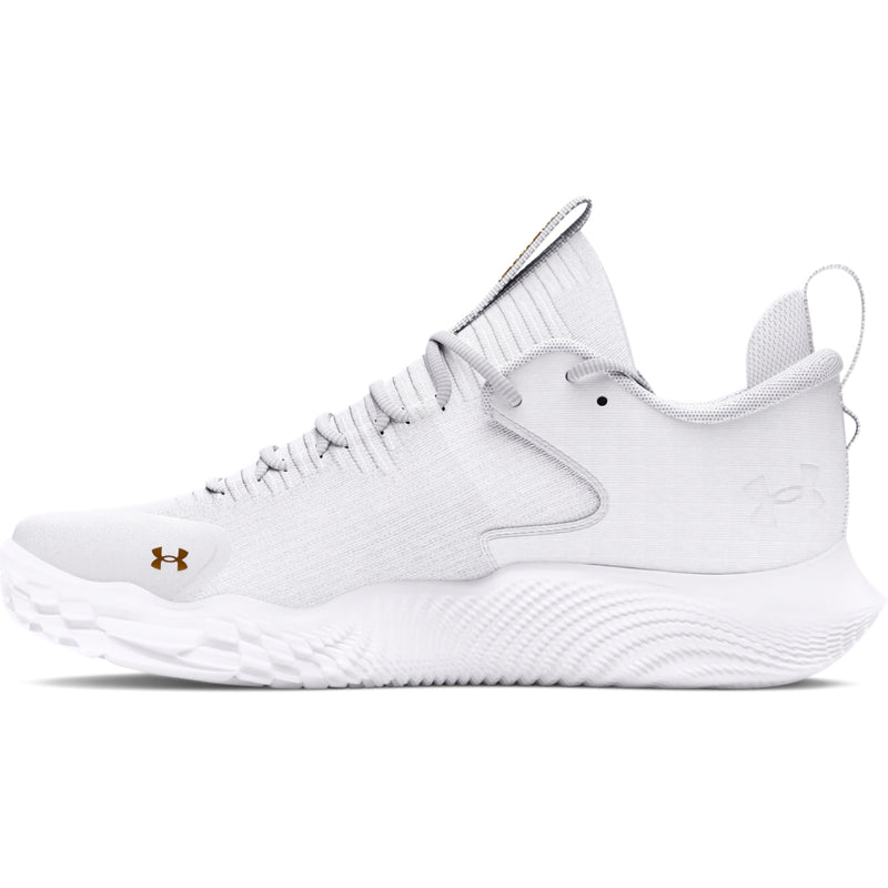 Women's Under Armour Ace Low Volleyball Shoes - 100 - WHITE/BLACK