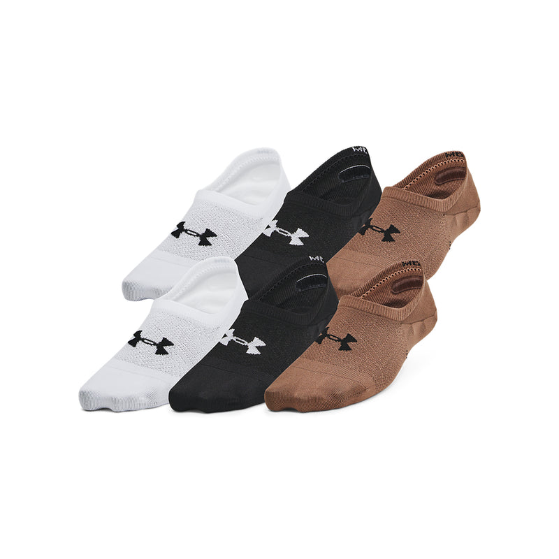 Women's Under Armour Breathe Lite Liner Socks 6-Pack - 268 BROW