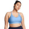 Women's Under Armour Crossback Low Bra - 465 - HORIZON BLUE