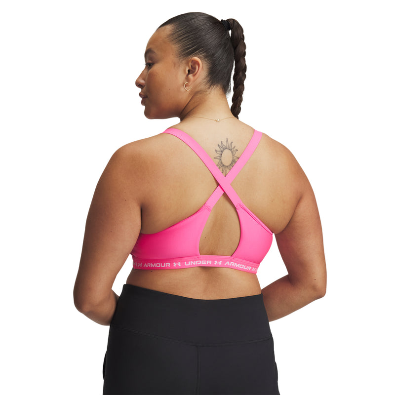 Women's Under Armour Crossback Low Bra - 695APINK