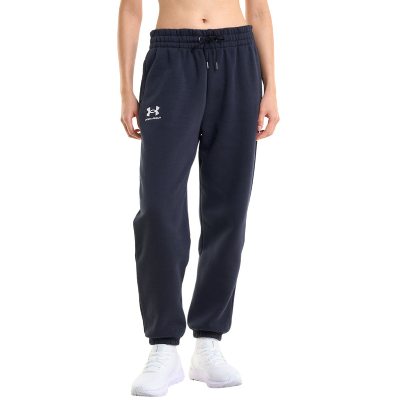 Women's Under Armour Essential Fleece Joggers - 001 - BLACK