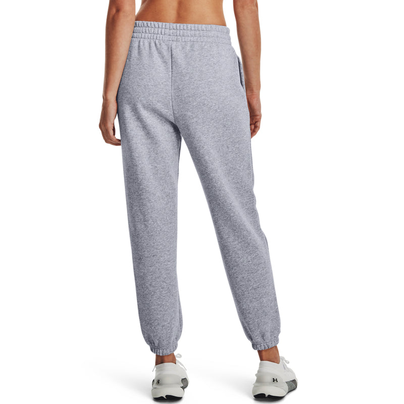 Women's Under Armour Essential Fleece Joggers - 011 - MEDIUM GREY