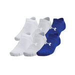 Women's Under Armour Essential No Show Socks 6-Pack - 400 - ROYAL