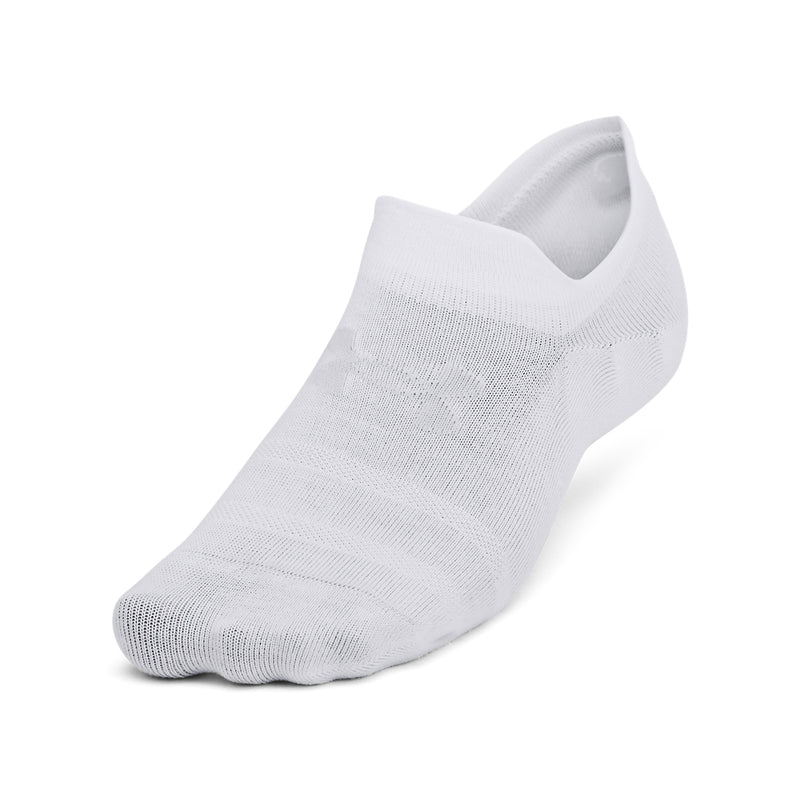 Women's Under Armour Essential Ultra Low 6-Pack Socks - 100 - WHITE