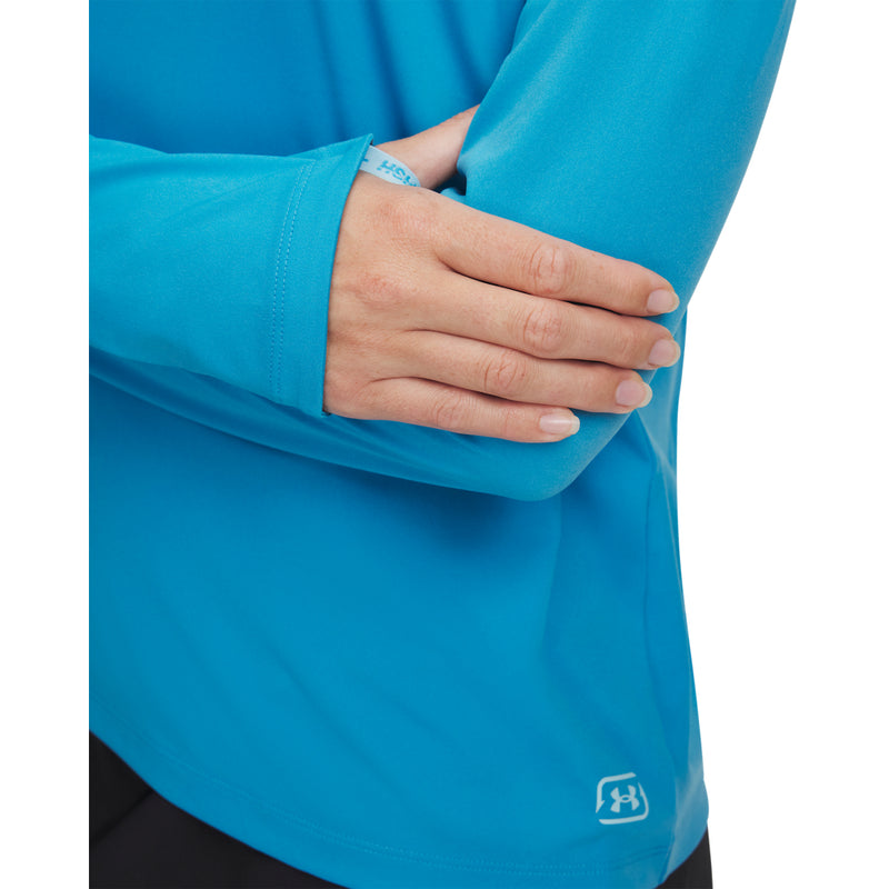 Women's Under Armour Fish Elite Longsleeve - 452 - ETHER BLUE