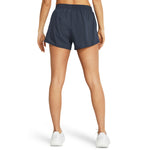 Women's Under Armour Fly By 3" Short - 044DGRAY