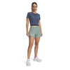 Women's Under Armour Fly By 3" Short - 348SILIC