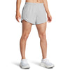 Women's Under Armour Fly By Heathered Short - 011 - MEDIUM GREY