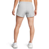 Women's Under Armour Fly By Heathered Short - 011 - MEDIUM GREY