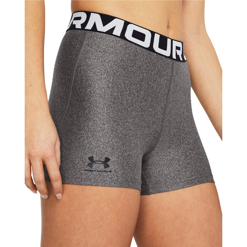 Women's Under Armour HeatGear 3" Shorty - 019 - CHARCOAL