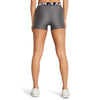 Women's Under Armour HeatGear 3" Shorty - 019 - CHARCOAL