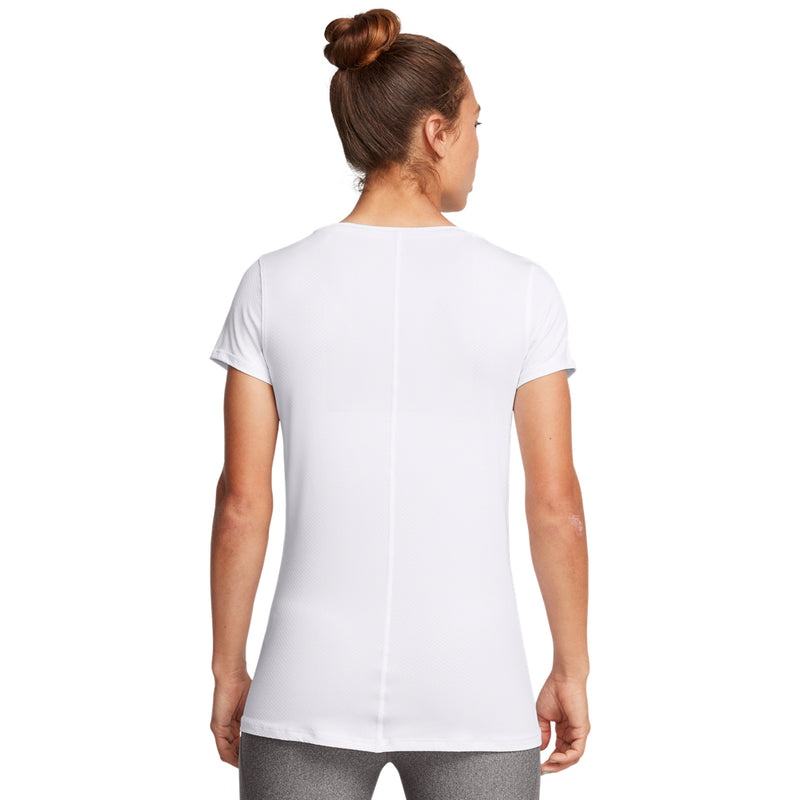 Women's Under Armour HeatGear T-Shirt - 102 - WHITE