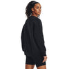 Women's Under Armour Icon Fleece Oversized Crew - 001 - BLACK