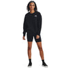 Women's Under Armour Icon Fleece Oversized Crew - 001 - BLACK