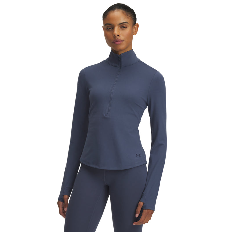 Women's Under Armour Motion 1/2 Zip - 045DGRAY