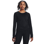 Women's Under Armour Motion Longline Longsleeve - 001 - BLACK